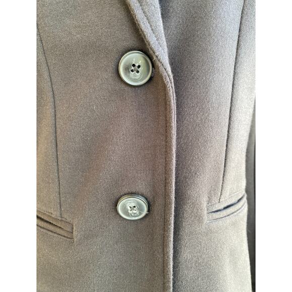 Miller Wendt Black Soft Knit Sloane Blazer Military Patches Large size XS - Picture 9 of 15